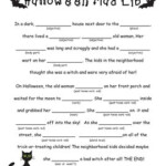 2nd Grade Mad Libs