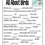 All About Birds Ad Libs Woo Jr Kids Activities Children 39 s