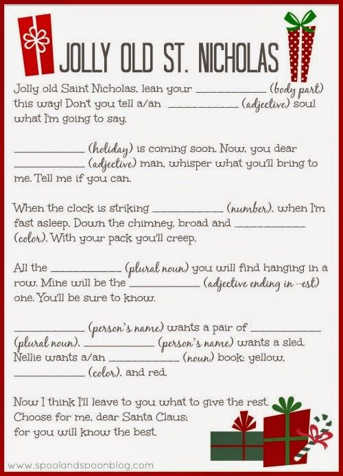 Awesome Holiday Mad Libs Even Adults Can Play Christmas Mad Libs 