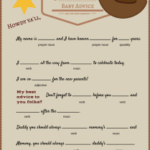 Baby Shower Ideas FREE Baby Mad Libs Game Baby Advice