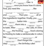 Birthday Cake Ad Libs Printable Woo Jr Kids Activities Children 39 s