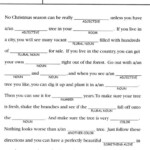 Christmas Mad Libs Naughty Or Nice Printable 2022 Printablemadlibs