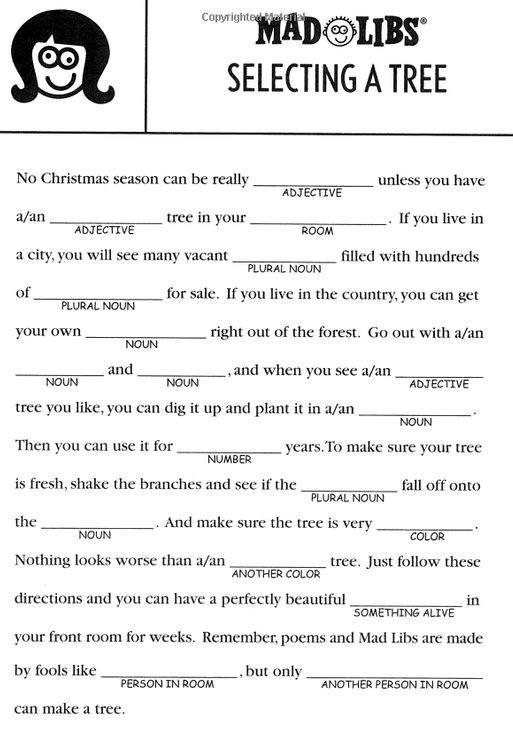 Christmas Mad Libs Naughty Or Nice Printable 2022 Printablemadlibs