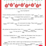 Download Your Free Printable Christmas Mad Libs Kids And Adults Of All