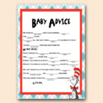 Dr Seuss Baby Shower Games Magical Printable Seuss Baby Shower Dr