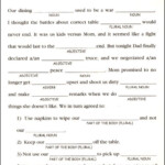 Family Tree Mad Libs Price Stern Sloan 9780843116434