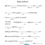 FREE Baby Mad Libs Game Baby Advice Baby Shower Ideas Themes Games