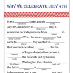 Free Printable Mad Libs Memorial Day 2022 Printablemadlibs