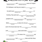 Halloween Mad Libs By Ashleigh Elozory Teachers Pay Teachers