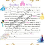 Instant Download Disney Princess Baby Shower Mad Libs Baby