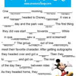 Kids Mad Libs Disney Activities Mad Libs