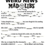 MadLibs Mad Libs Mad Libs For Adults Printable Mad Libs