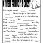 My best friend is a ghost Woo Jr Kids Activities Mad Libs