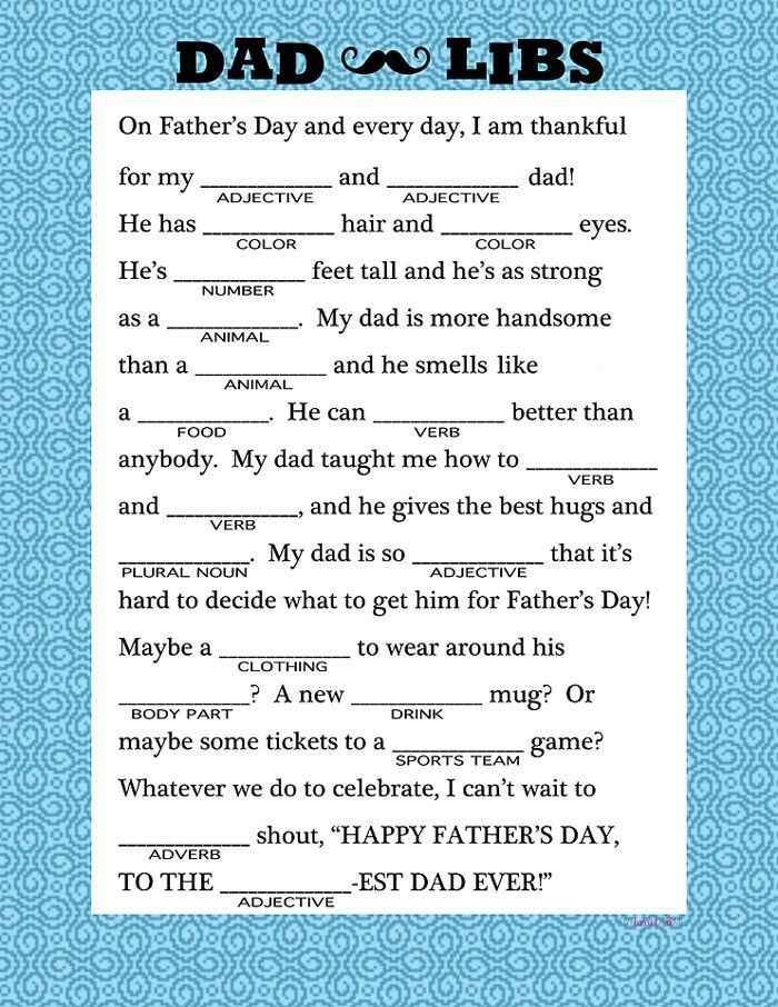 Pin By April Dikty Ordoyne On Mad Libs Diy Father 39 s Day Gifts 