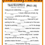 Pin By LiZ Perkins On Thanksgiving Thanksgiving Mad Lib Mad Libs