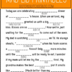 Printable Mad Libs For Adults Pdf