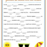 Summer Story Mad Lib In Spanish By Megan Skillman TpT