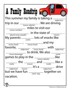 Travel Mad Libs For Kids Woo Jr Kids Activities