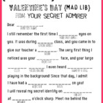 Valentine 39 s Day Mad Libs My Sister 39 s Suitcase Packed With Creativity