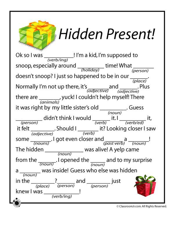 Pin By Leah Woodward On Favorite Christmas Mad Libs Christmas 