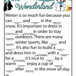 Winter Mad Libs Woo Jr Kids Activities Kids Mad Libs Funny