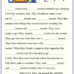 10 Best Camping Mad Libs Printable Printablee