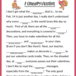 10 Best Love Letter Mad Libs Printable Printablee