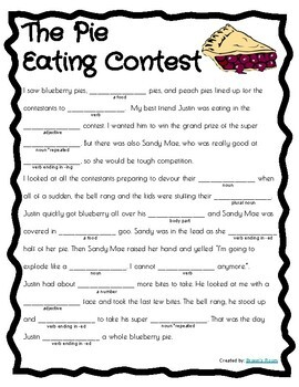 10 School Kid Themed Mad Libs Fun Parts Of Speech Practice By Brown 39 s 