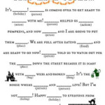 13 Spooky Halloween Mad Libs Kitty Baby Love