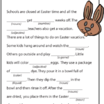 5 Easter Mad Libs Printable For Kids