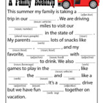 A Family Road Trip Printable Ad Lib Woo Jr Kids Activities Road