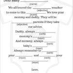 DIY Baby Shower Mad Libs with Free Printables Drugstore Divas