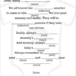 DIY Baby Shower Mad Libs with Free Printables Drugstore Divas