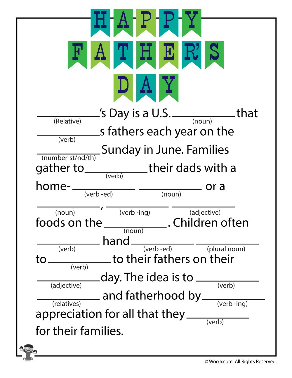 Father 39 s Day Ad Libs Father Humor Mad Libs Father Day Ad