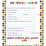 Free Father 39 s Day Printable Mad Libs Family Spice