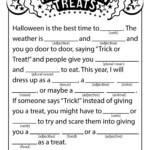 Free Halloween Mad Libs Printable Printable Templates