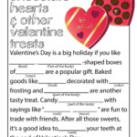 Free Printable Valentine 39 s Day Mad Libs Printable Word Searches