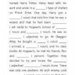 Harry Potter Mad Lib ESL Worksheet By Katyrye