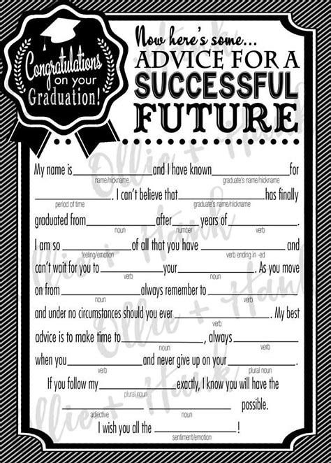 Image Result For Free Printable Graduation Mad Libs Graduation Party 