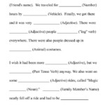 Kids Mad Libs Printable Funny Mad Libs Printable Mad Libs Kids Mad Libs