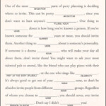 Mad Libs 40th Birthday Printable 2022 Printablemadlibs