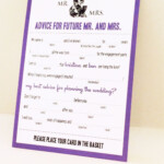 MAD LIBS ENGAGEMENT Party Mr Mrs Edition Digital File 20 00
