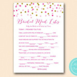 Pin On Bridal Shower Printable