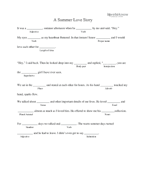 Printable Mad Libs For Adults Pdf Fill Online Printable Fillable 