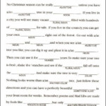 Printable Mad Libs For Fourth Graders