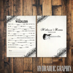 Rock N Roll Wedding Mad Libs With Guitar Marriage Advice Mad Lib Card