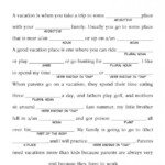 Vacation Mad Libs Mom Must Read Mad Libs Printable Mad Libs Road