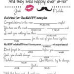 Wedding Mad Libs Free Printables Printable World Holiday